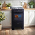 Cocina Punktal Pk-375c COCINA A GAS NEGRA PUNKTAL PK-375C AP