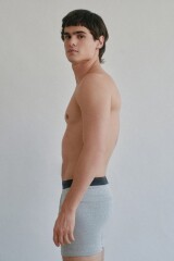 BOXER MAX Gris Melange