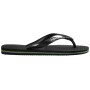 Sandalias Havaianas Brasil Logo Hombre Negro/Negro