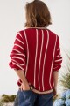 CARDIGAN SUR Rojo