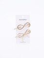 BROCHE MOÑA PACK X 2 DORADO