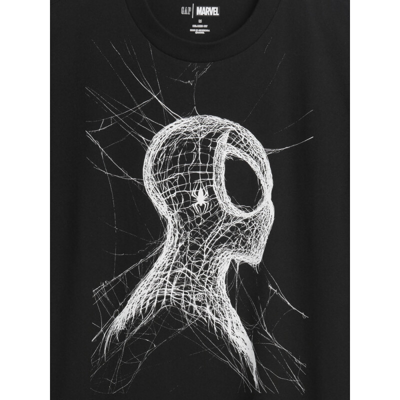 V-FRCH MVL SPIDERMAN TEE BLACK 1