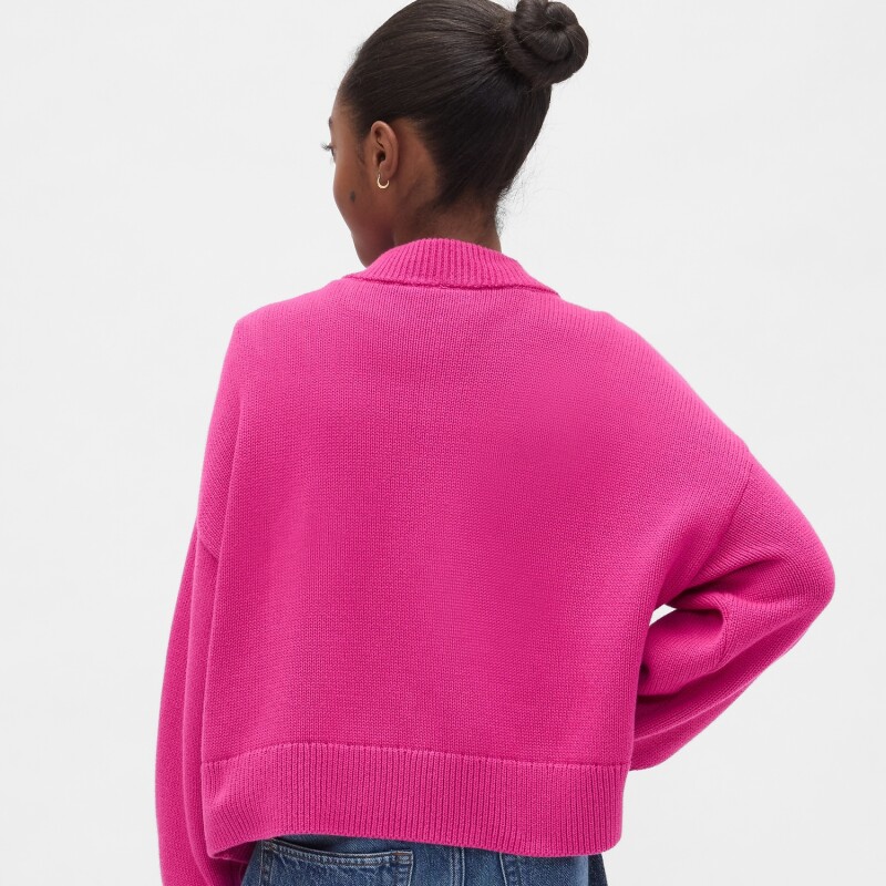 BOXY COTTON PO_SEPT BRIGHT FUCHSIA