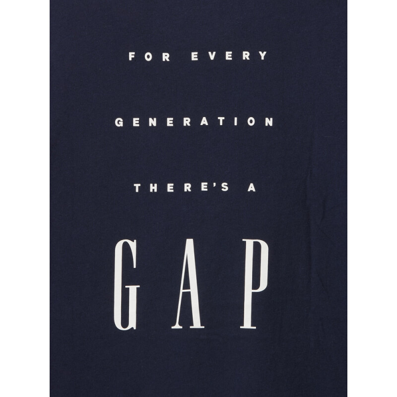 JPN 90S LOGO T NAVY UNIFORM