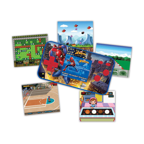 Mini Consola de Juegos Arcade LCD 1.8' Lexibook Spiderman