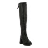 Bota Beira Rio Mujer Taco 10cm Plataforma 2.5cm Negro