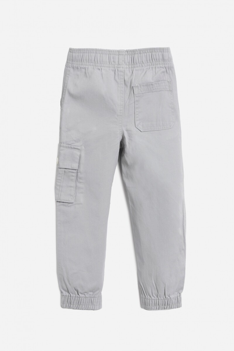 Jogger con elástico GRIS