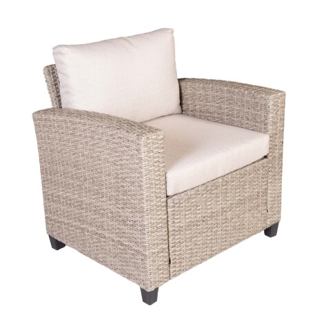 SET DE COMEDOR EXTERIOR RATTAN-SINTETICO NATURAL-BEIGE HAWAI