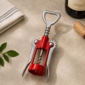 Sacacorcho Destapador de Vinos Doble Palanca 17cm Sacacorcho Destapador de Vinos Doble Palanca 17cm