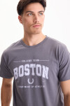 Remera Boston Gris