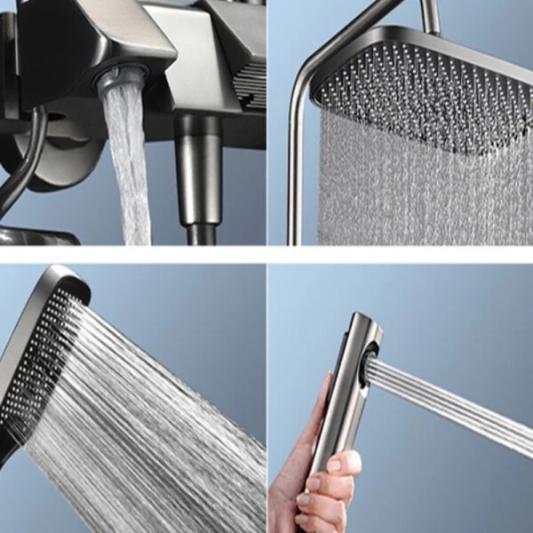 BARRAL DE DUCHA CON DUCHITA HIGIENICA Y PANTALLA DIGITAL BARRAL DE DUCHA CON DUCHITA HIGIENICA Y PANTALLA DIGITAL