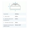Tanque de Agua Polietileno Fortlev 310 L tapa rosca Tanque De Agua Polietileno Fortlev 310 L Tapa Rosca