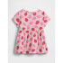 JPN IE BF SS PRINT TUNIC MISTY ROSE