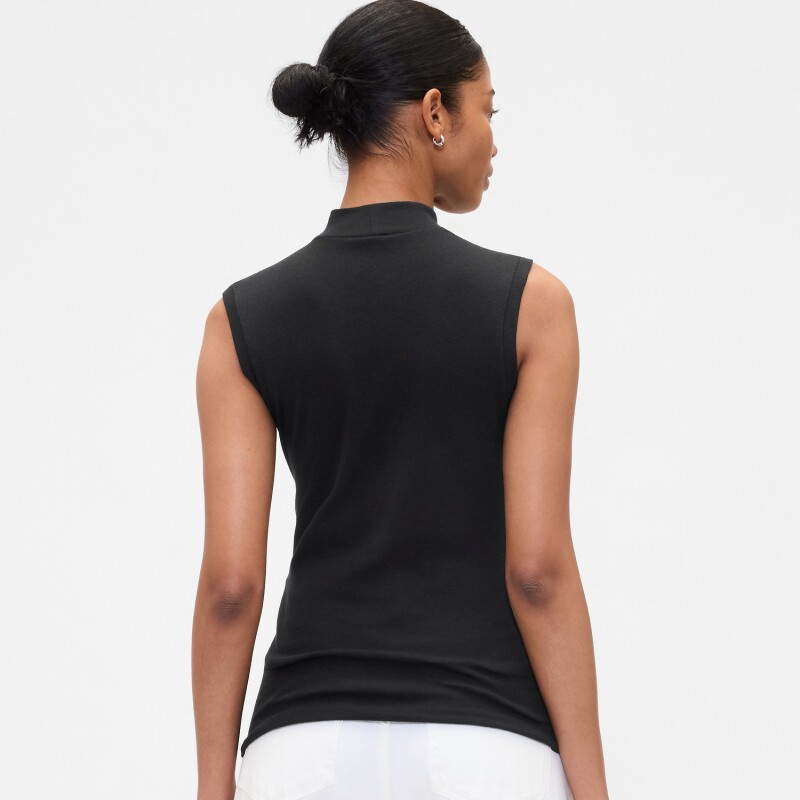 V-SL MOCKNECK TANK BLACK 1