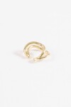 Earcuff wavy dorado