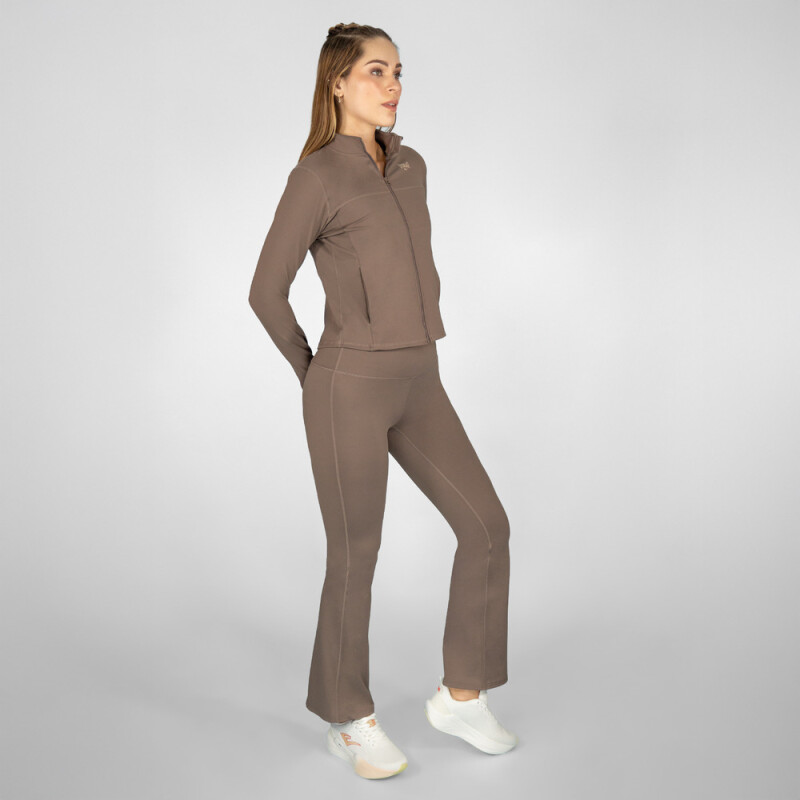 JACKET FEM POLY/SPX EVERLAST ATLAS BR W7 BROWN