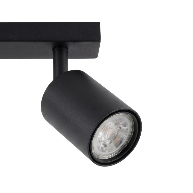 AASOL20 Luminaria de Techo Leticia Doble Negra
