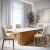 Silla de Comedor City - Línea Manhattan - Boucle/Natural Silla de Comedor City - Línea Manhattan - Boucle/Natural
