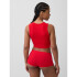 SEAMLESS LONGLINE TANK PURE RED V2
