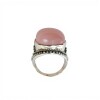 Anillo Oval-Plata 925-Piedra Cuarzo rosa-AN3948 conpiedra