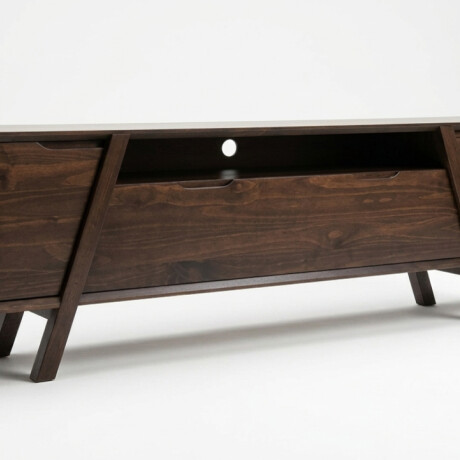 RACK PARA TV DE MADERA MACIZA 2 PUERTAS DISEÑO MODERNO RACK PARA TV DE MADERA MACIZA 2 PUERTAS DISEÑO MODERNO