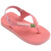 Sandalias Havaianas Baby Brasil Logo Niños Rosa Mango