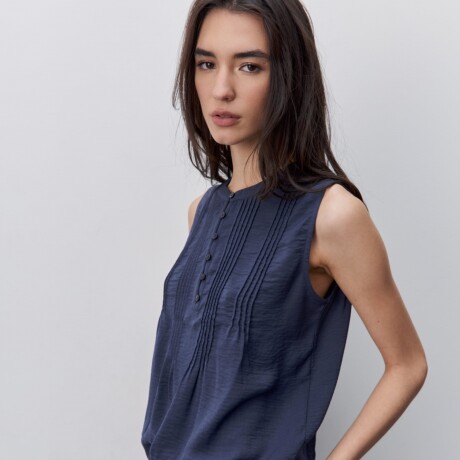 BLUSA NUPA Azul Marino
