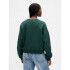 LOGO WEDGE PULLOVER DEEP HUNTER 505