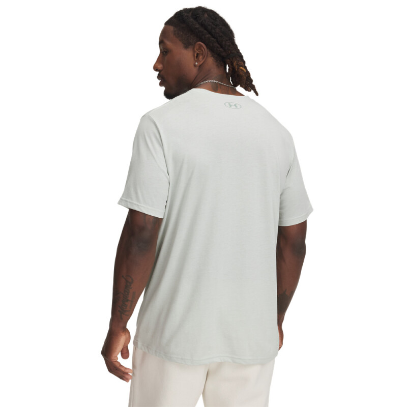 UA M REFLECTIVE BIG LOGO SS-ORG GRN-377