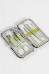Set manicura 7 piezas verde