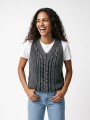 CHALECO FENARA GRIS OSCURO