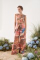 PANTALON WIDE XL LINEN PRINT Sol