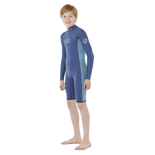 Traje Rip Curl para Niño Dawn Patrol Back Zip Spring Traje Rip Curl para Niño Dawn Patrol Back Zip Spring