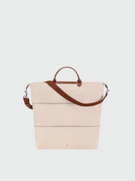 LONGCHAMP - LE PLIAGE ORIGINAL, BOLSO DE VIAJE AMPLIABLE Marfil