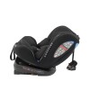 Silla booster para auto Bebesit Saturn con isofix y reclinación Gris oscuro