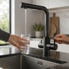 MONOCOMANDO COCINA MESADA P/ FILTRO NEGRO RIMONTTI Monocomando Cocina Mesada P/ Filtro Negro Rimontti