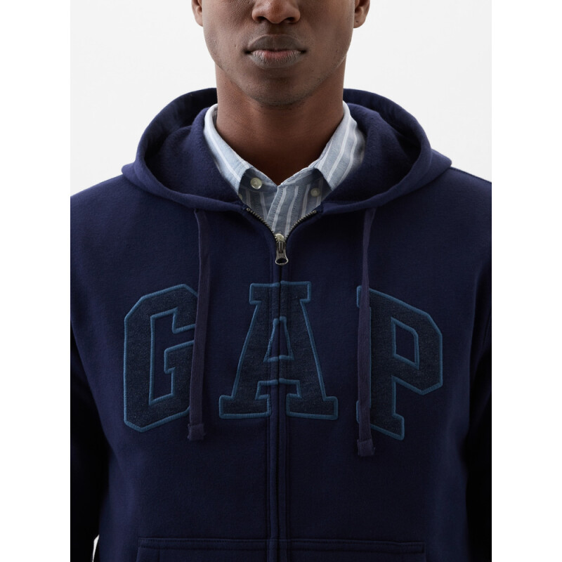 V-HERITAGE LOGO FZ TAPESTRY NAVY