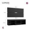 Rack con Panel para TV de hasta 65 pulgadas Rack con Panel para TV de hasta 65 pulgadas