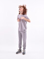 REMERA FELIPE TEEN GRIS OSCURO