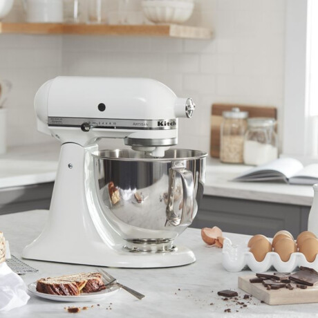 Batidora Planetaria Artisan 4,8 Litros Blanca KitchenAid Batidora Planetaria Artisan 4,8 Litros Blanca KitchenAid