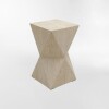 MESA AUXILIAR TRAVERTINO Beige - -