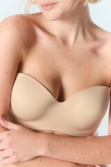 STRAPLESS TRICOT Nude
