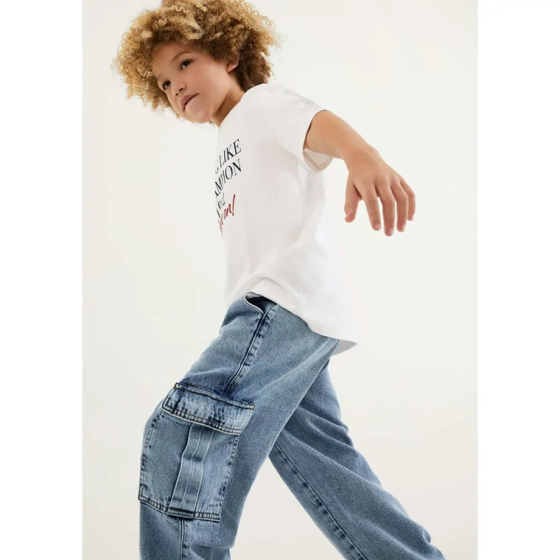 CALCA MASC AZUL MEDIO