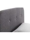 Estructura cama KONGSBERG King 180x200 gris Estructura cama KONGSBERG King 180x200 gris