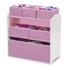 Set juego de mesa y organizador infantil Disney Rosa- blanco Set juego de mesa y organizador infantil Disney Rosa- blanco