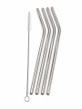 SORBITOS DE METAL CON CEPILLO 5 PCS PLATEADO