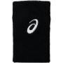 Muñequeras Tenis Wrist Band Long Unisex Performance Black