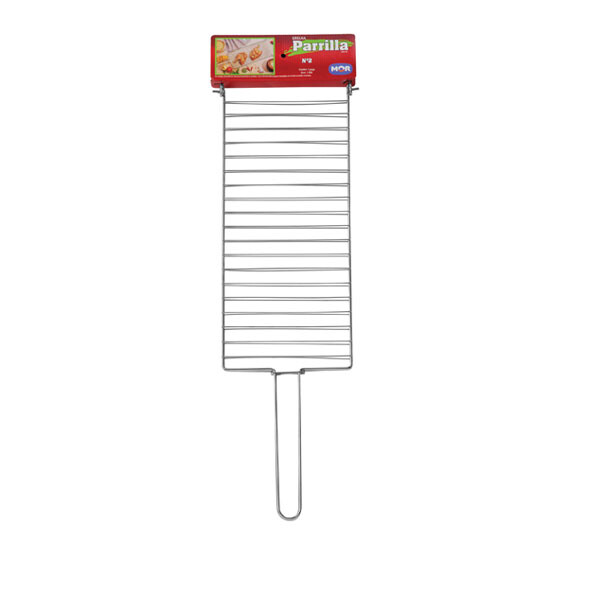 REJILLA DOBLE PARA PARRILLA 72,5X21 CM METAL