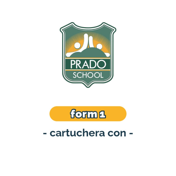 Lista de materiales - Primaria Form 1 cartuchera Prado School Única