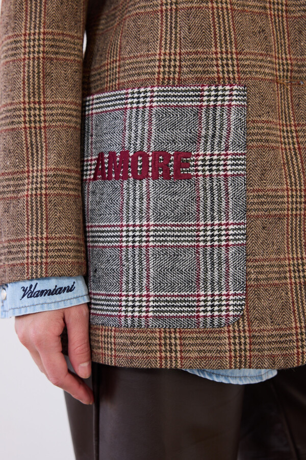 Blazer Wales Check Blazer Wales Check